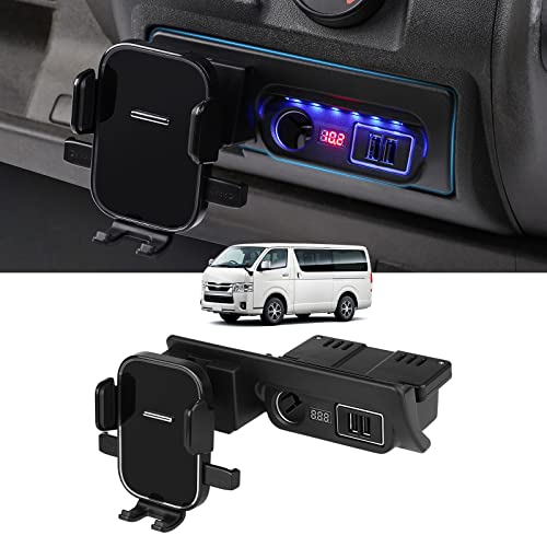 Amazon | GIMUYA トヨタ ハイエース 200系 増設電源ユニット シガー